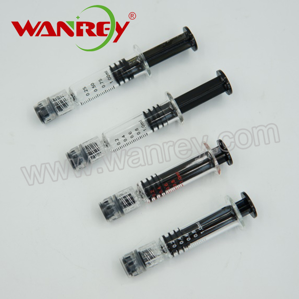 1ml Borosilicate Glass Luer Lock Syringe
